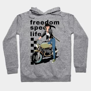 Freedom Samurai Girl Hoodie